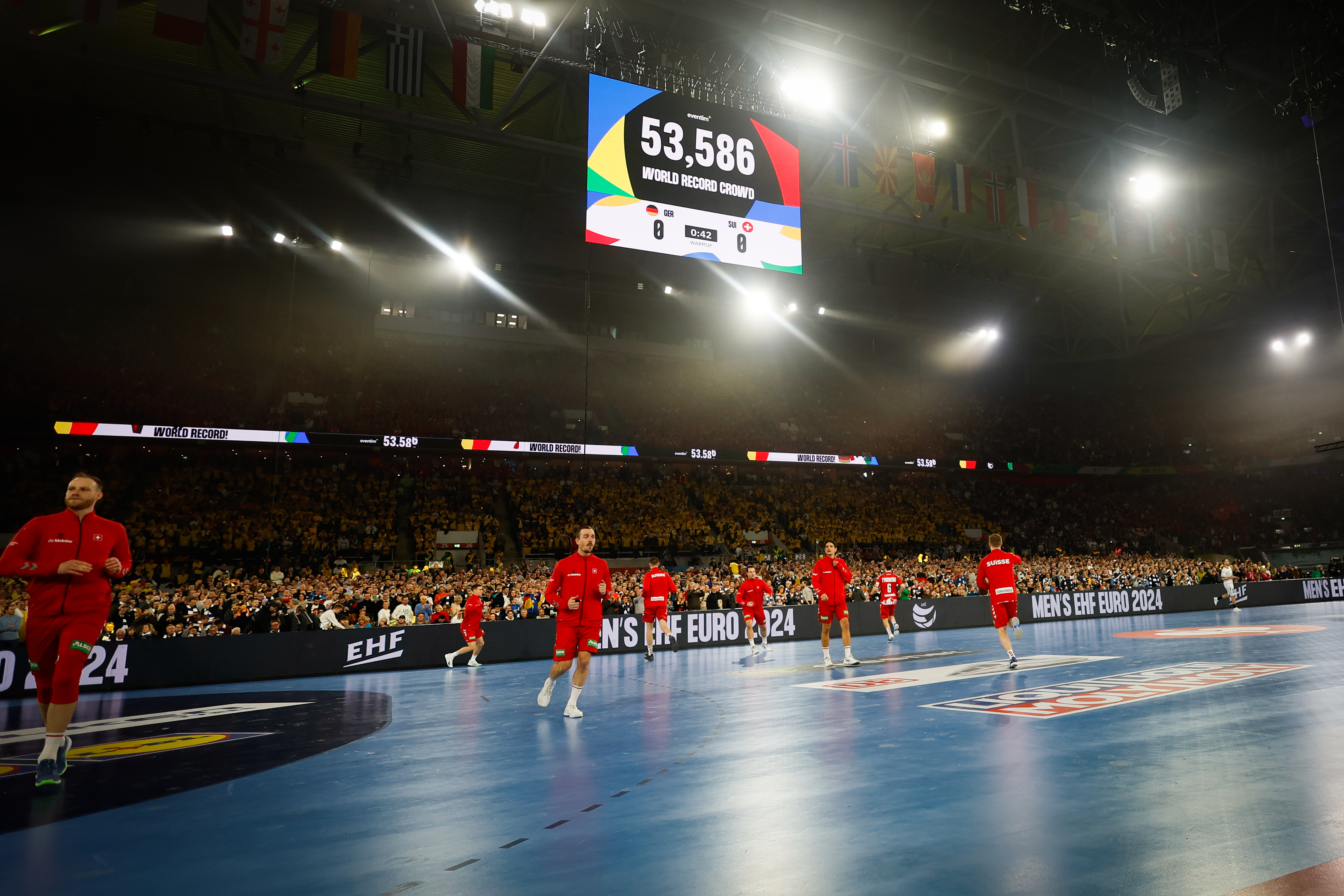 Worldrecord crowd witnesses Men‘s EHF EURO 2024 opening