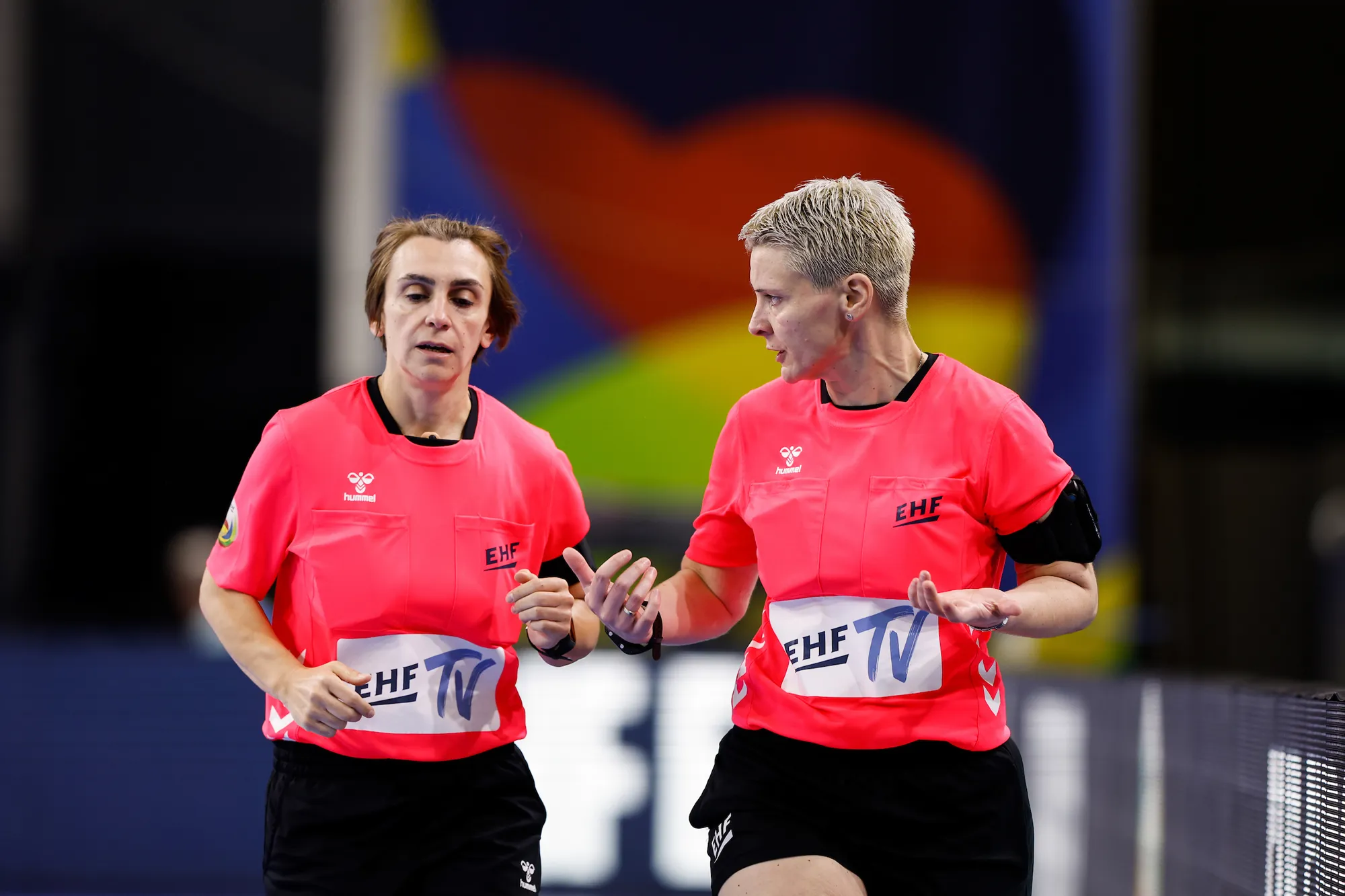 Referee Hummer EHF EURO analysis reveals how hard referees work