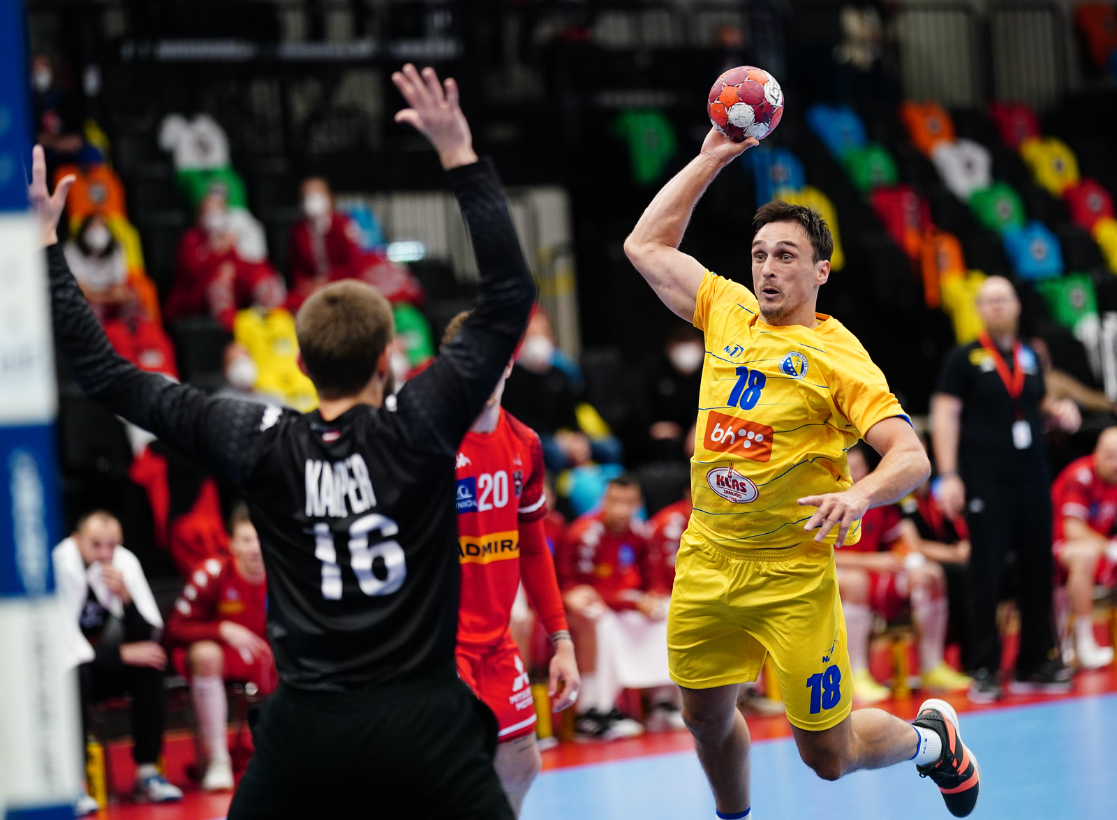 Bosnian underdogs ready to bite at EHF EURO 2022