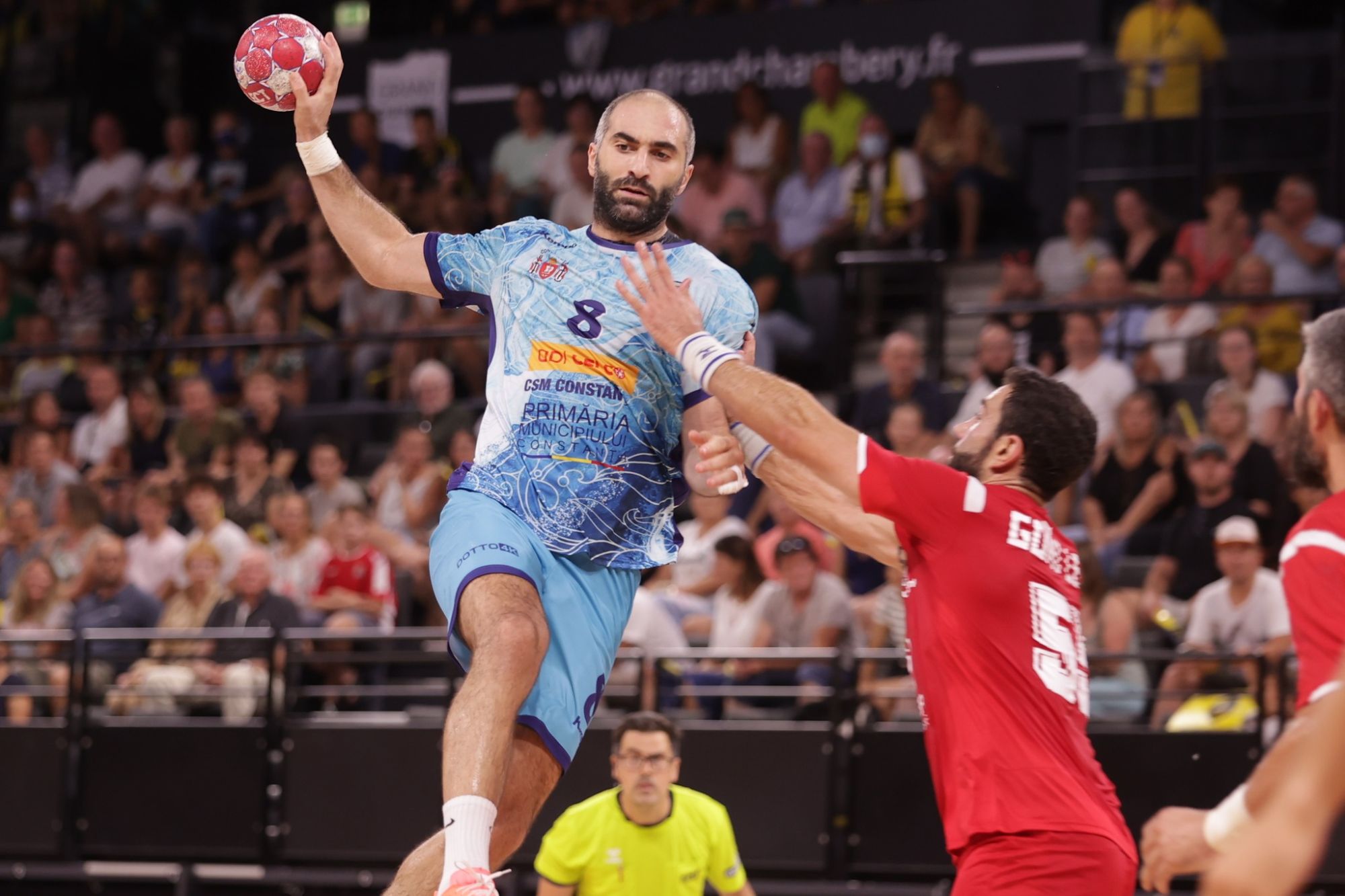 Georgian players clash in crunch second leg 