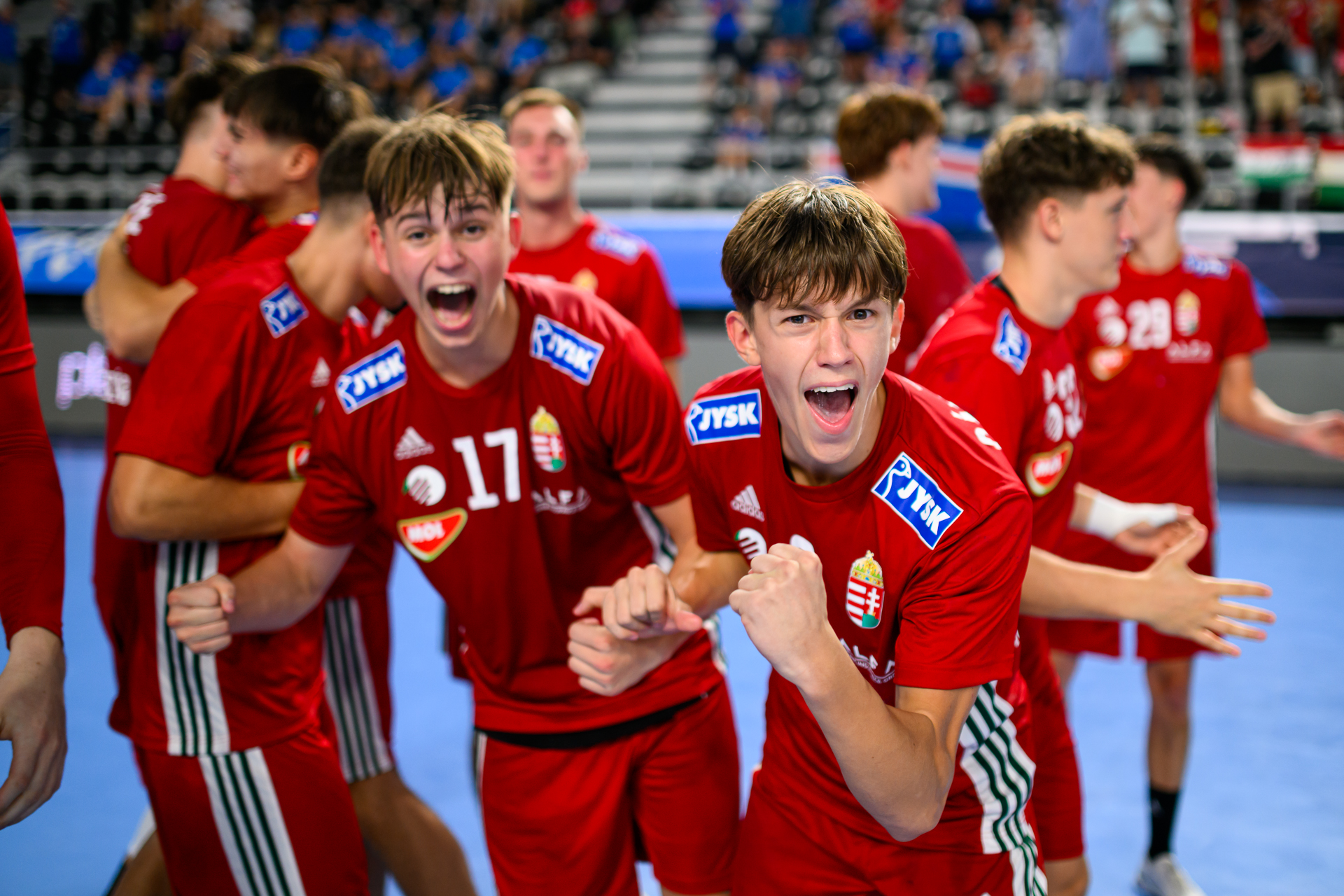 Hungary win first Men's 18 medal after ten years 
