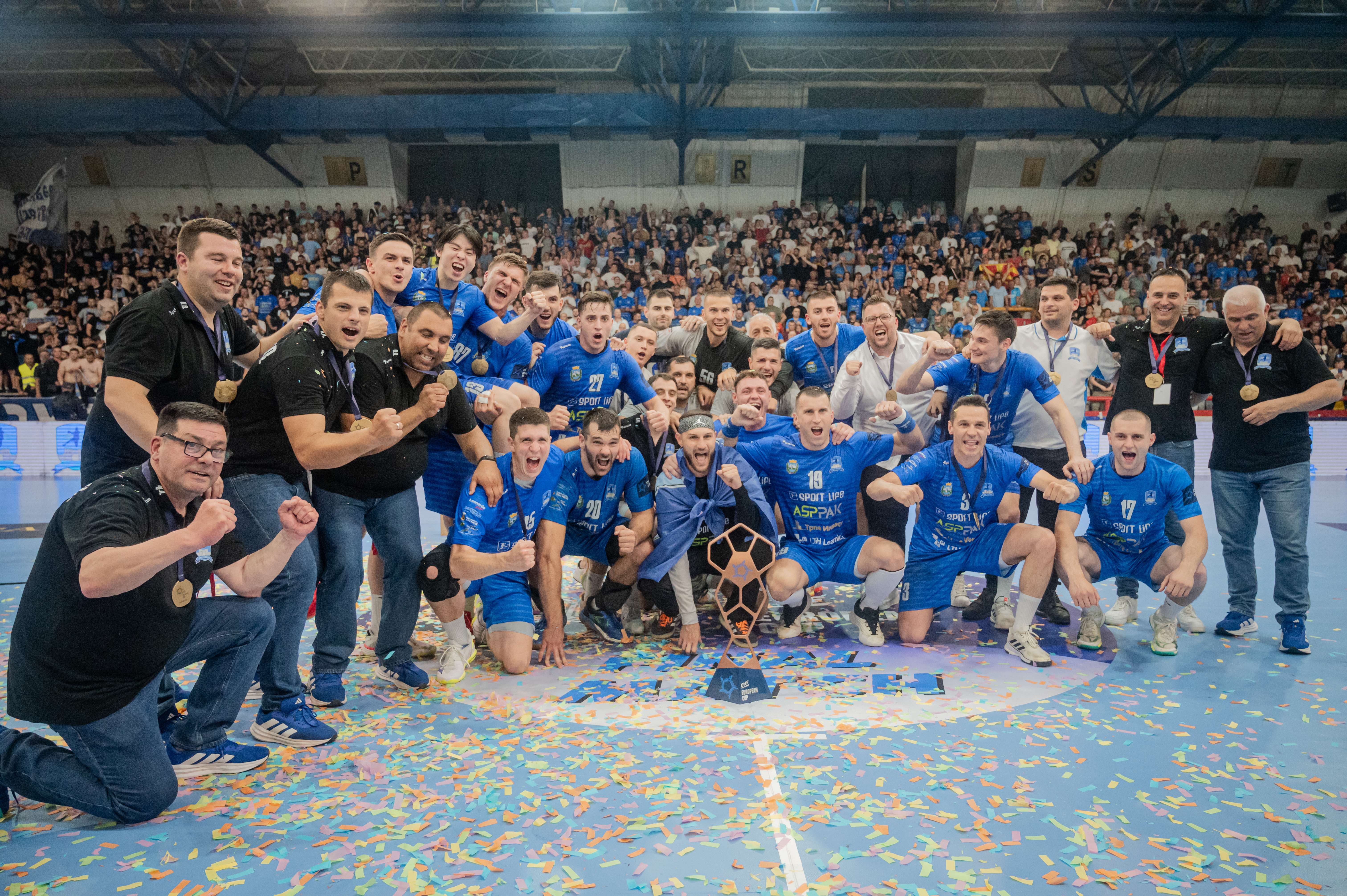 Dominant Ohrid celebrate historic first European title
