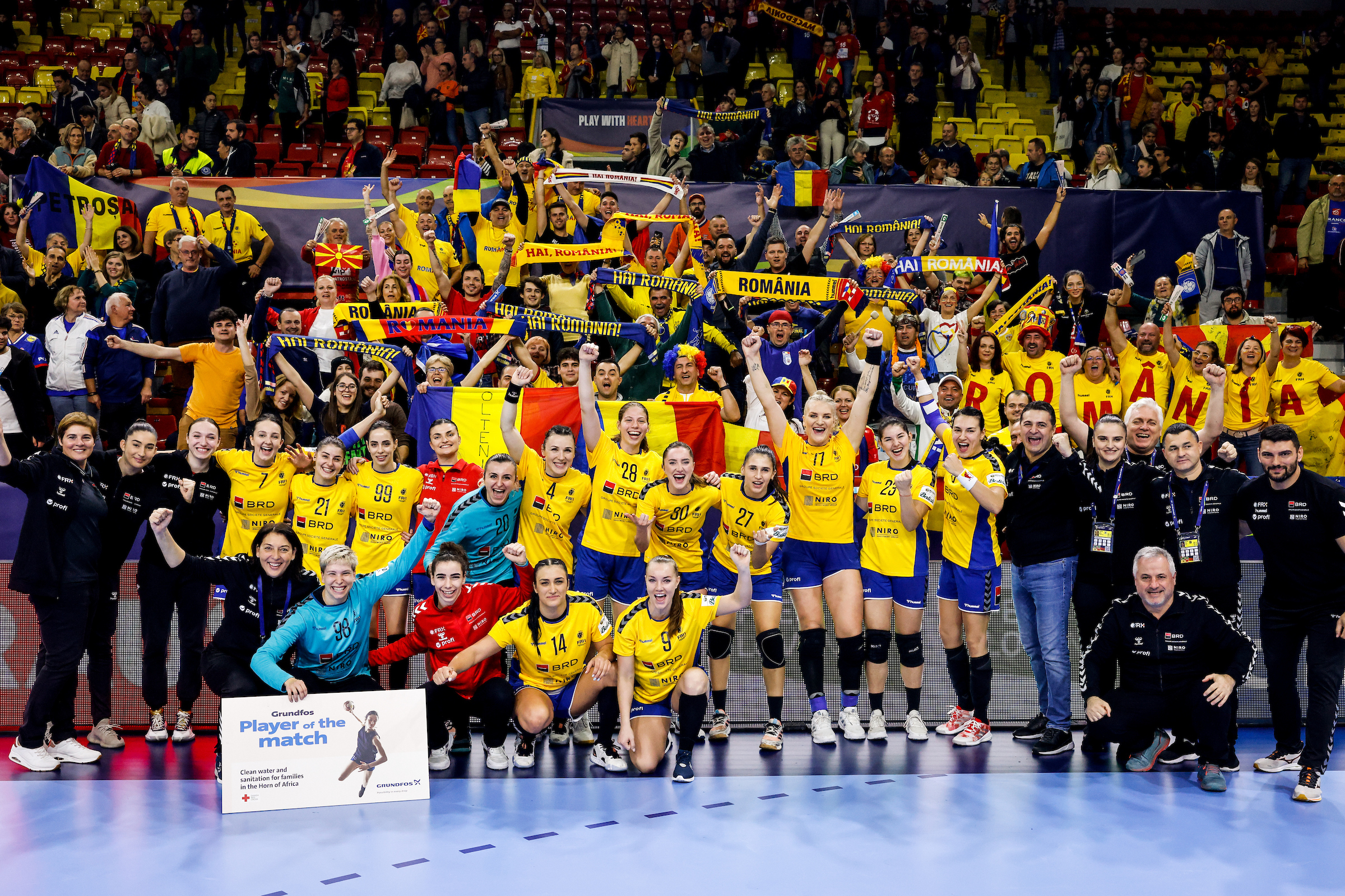 Romania break rut to seal main round berth