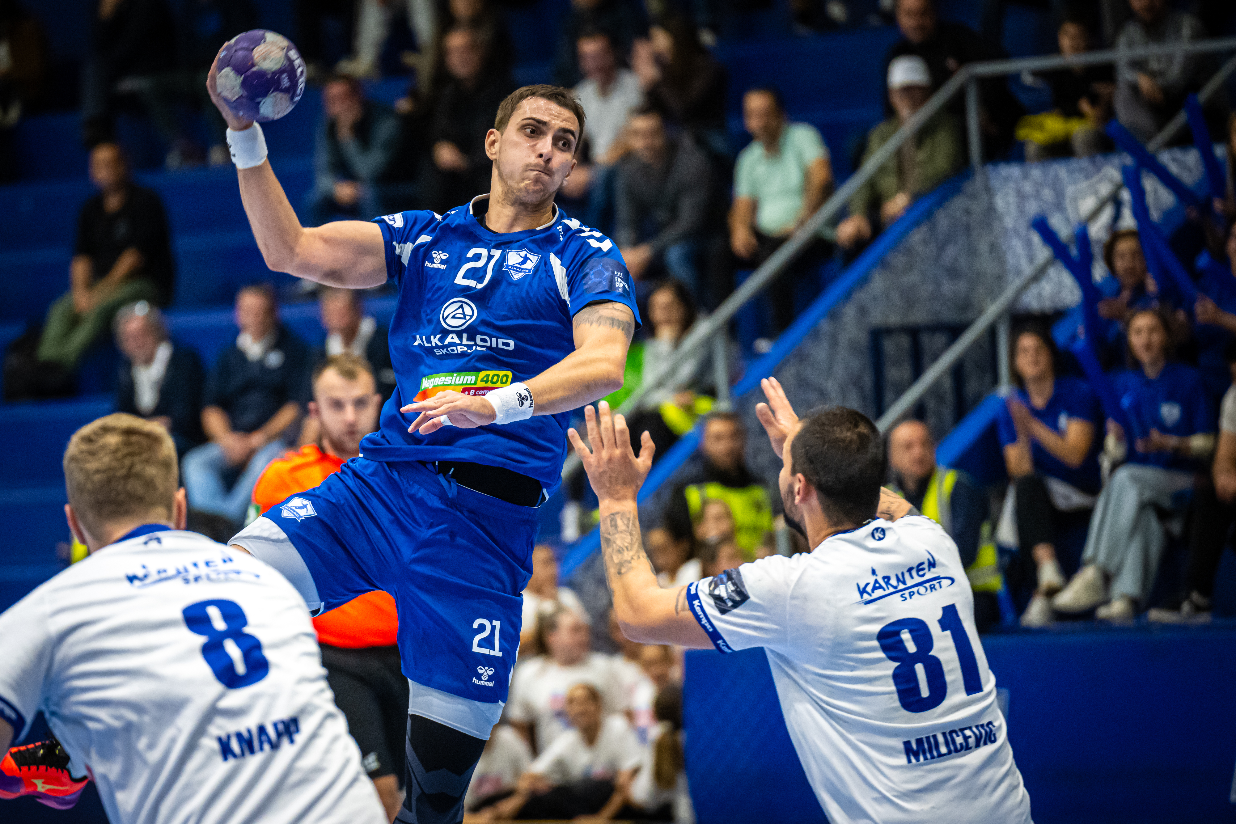 High-scoring clashes heat up EHF European Cup Men round 2