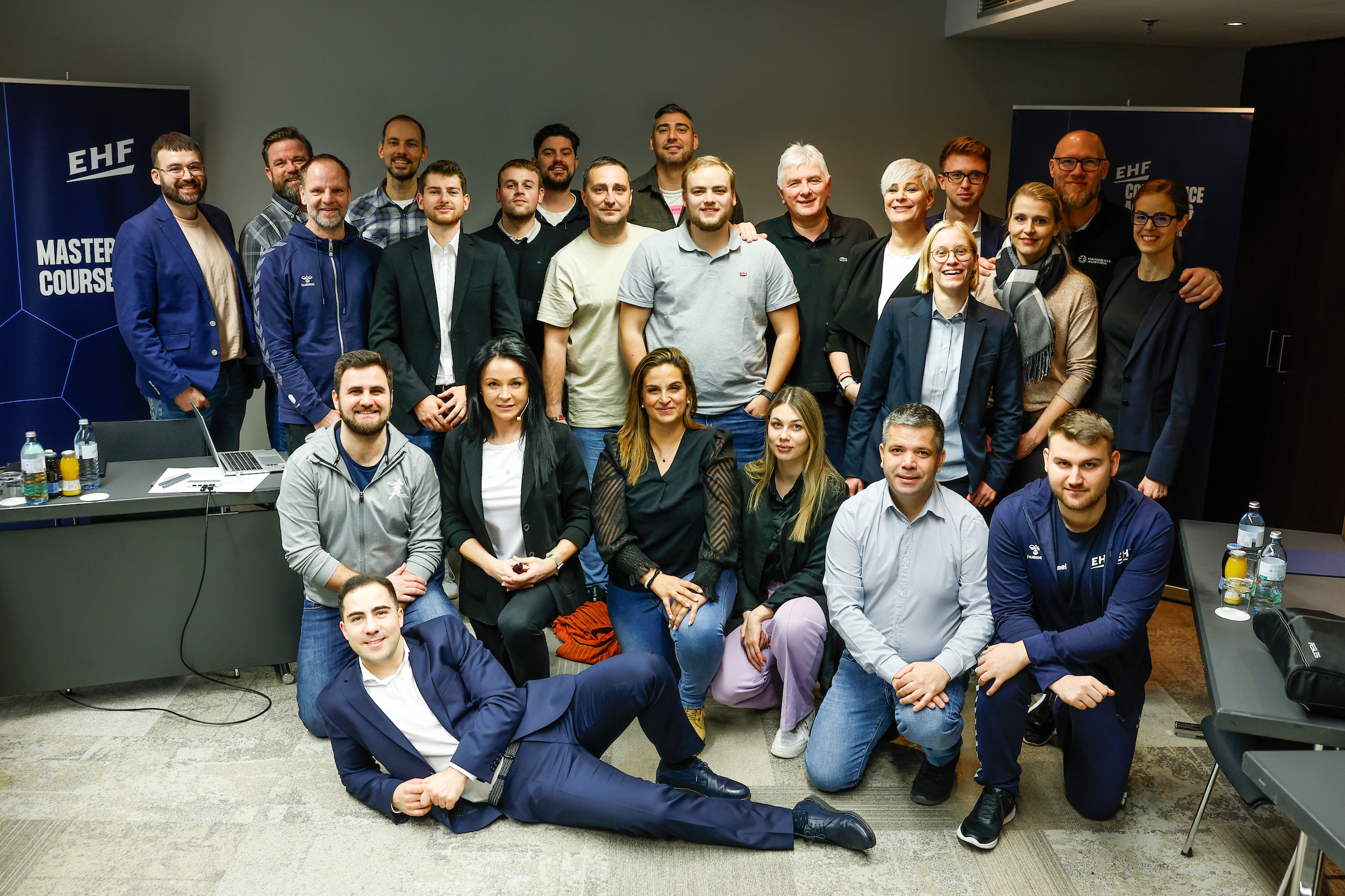 New Master Coaches awarded at the Women's EHF EURO 2024